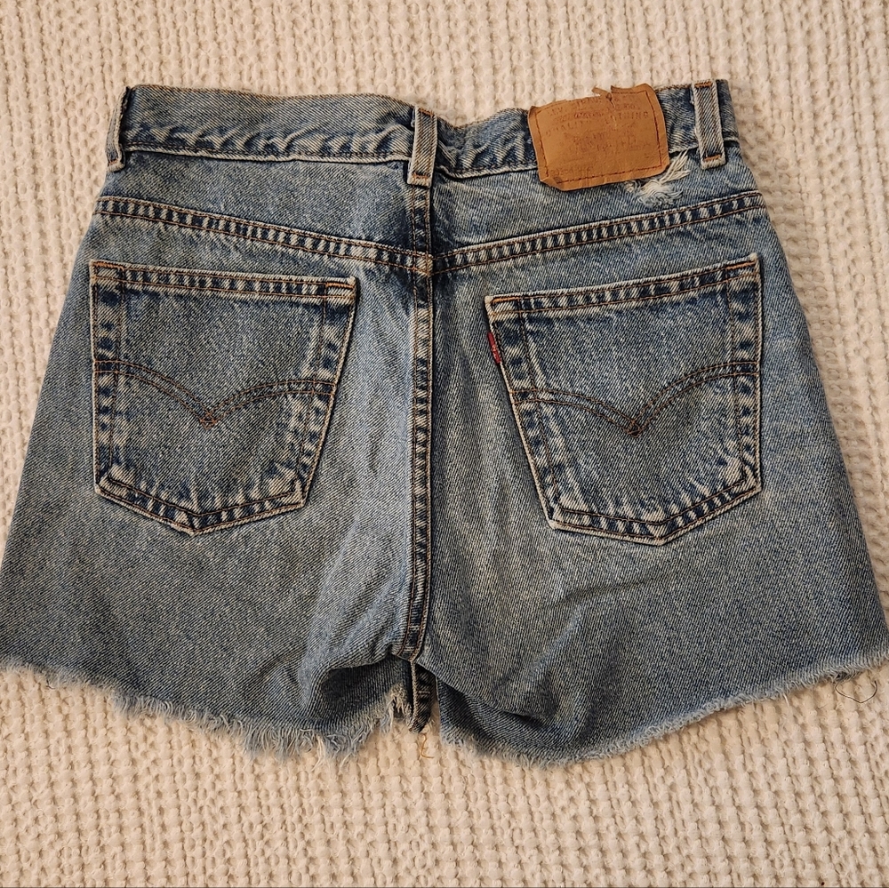 Vintage Levi's Classic Blue Denim Shorts